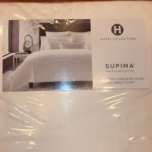 Hotel Collection 680 thread count comforter cover full/queen
